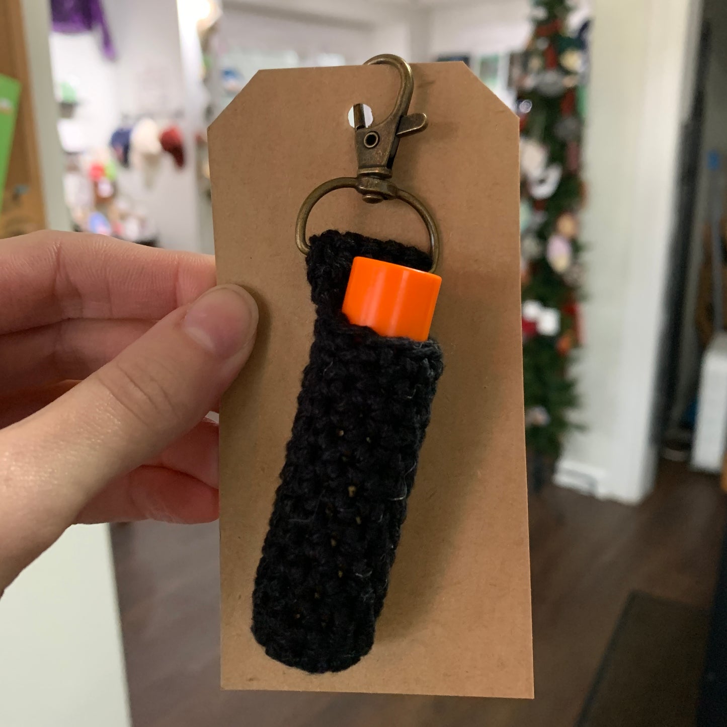 Crochet Lip Balm Holder