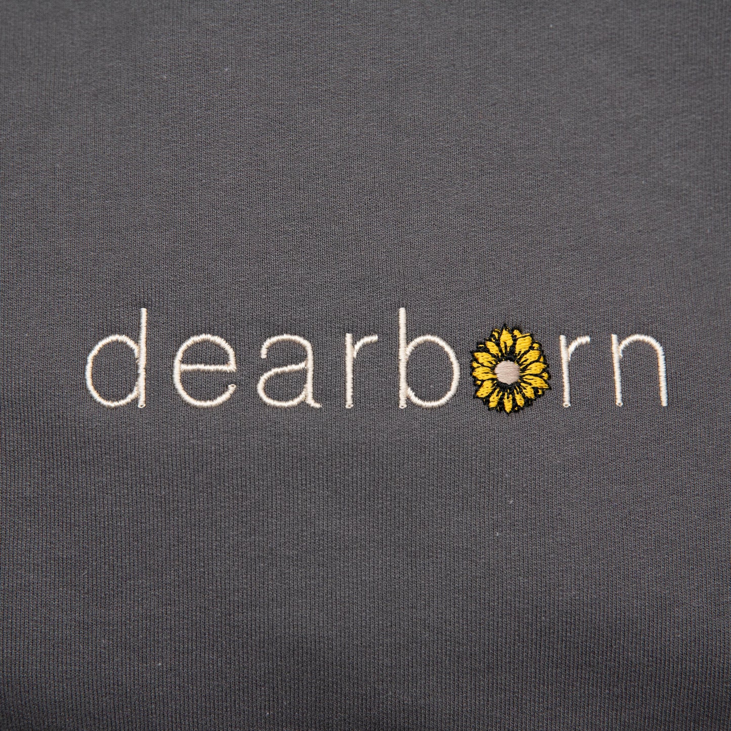 Sunflower Embroidered Dearborn Crewneck