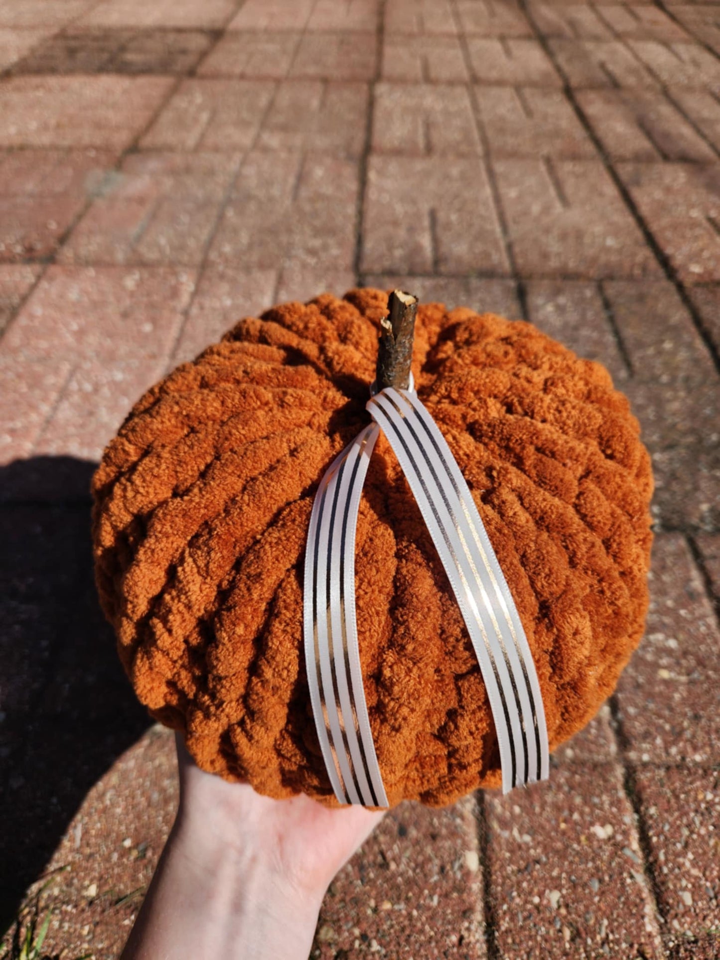 Chunky Knit Pumpkin Workshop