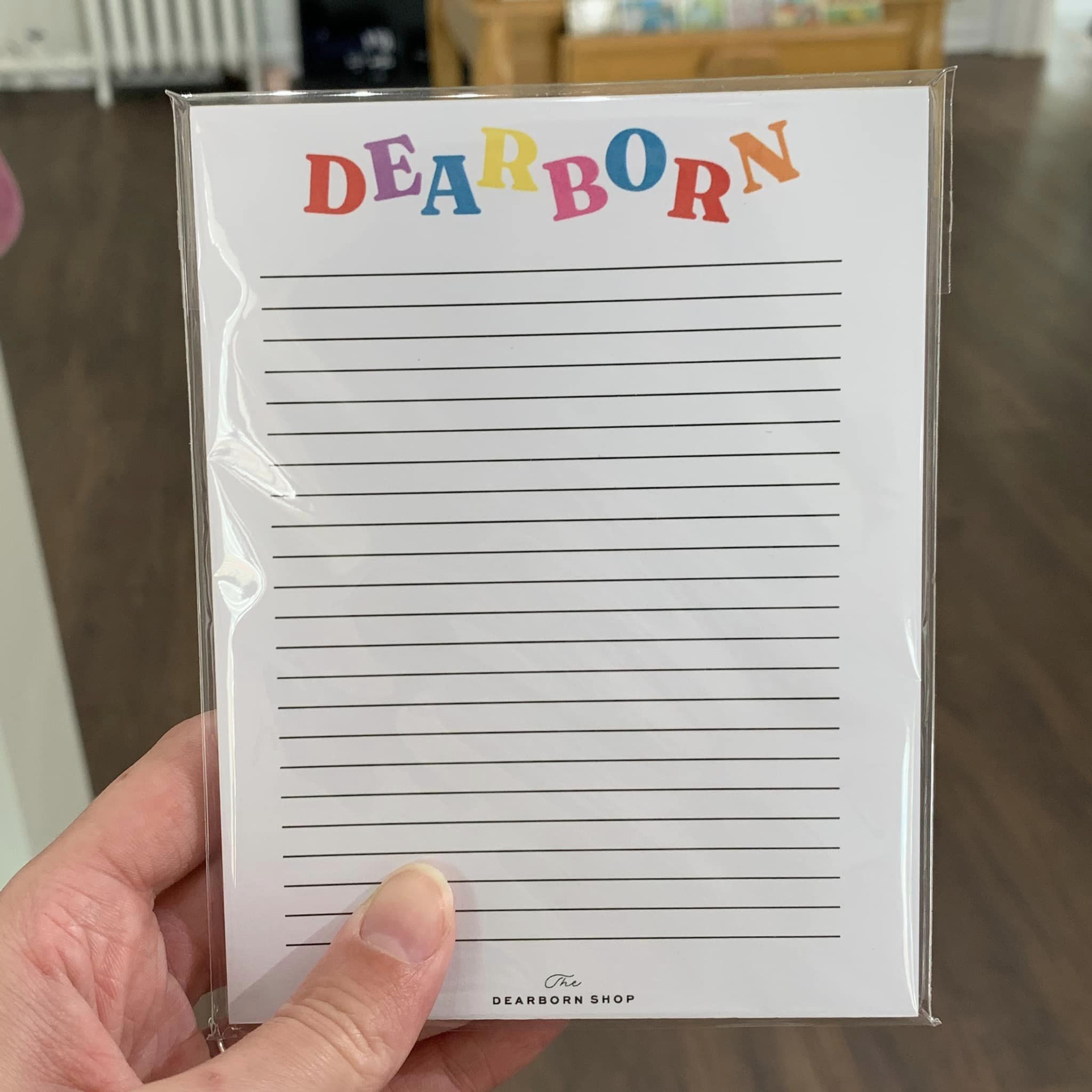 Dearborn Notepad