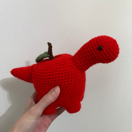 Crochet Apple-saurus