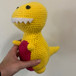 Load image into Gallery viewer, Crochet T-Rex

