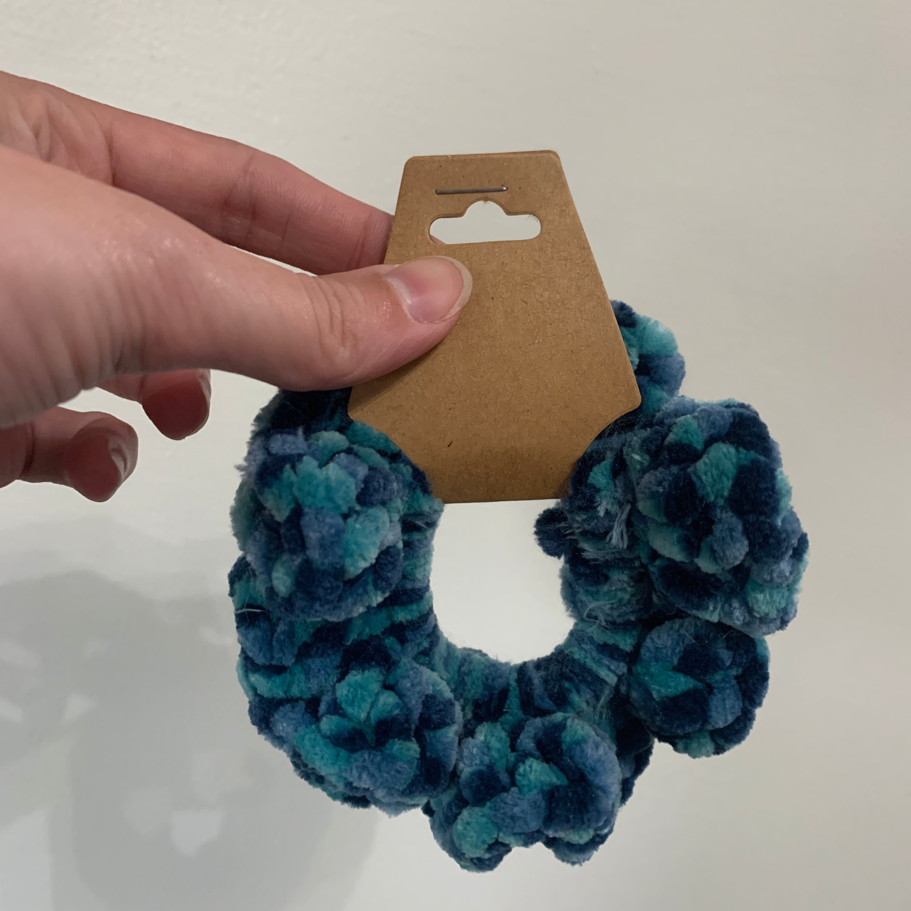 Crochet scrunchies