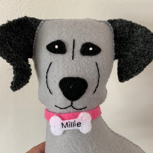 Hand Sewn Millie Stuffed Animal
