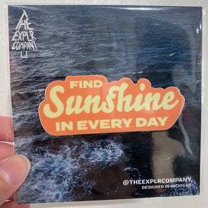 Find Sunshine Sticker