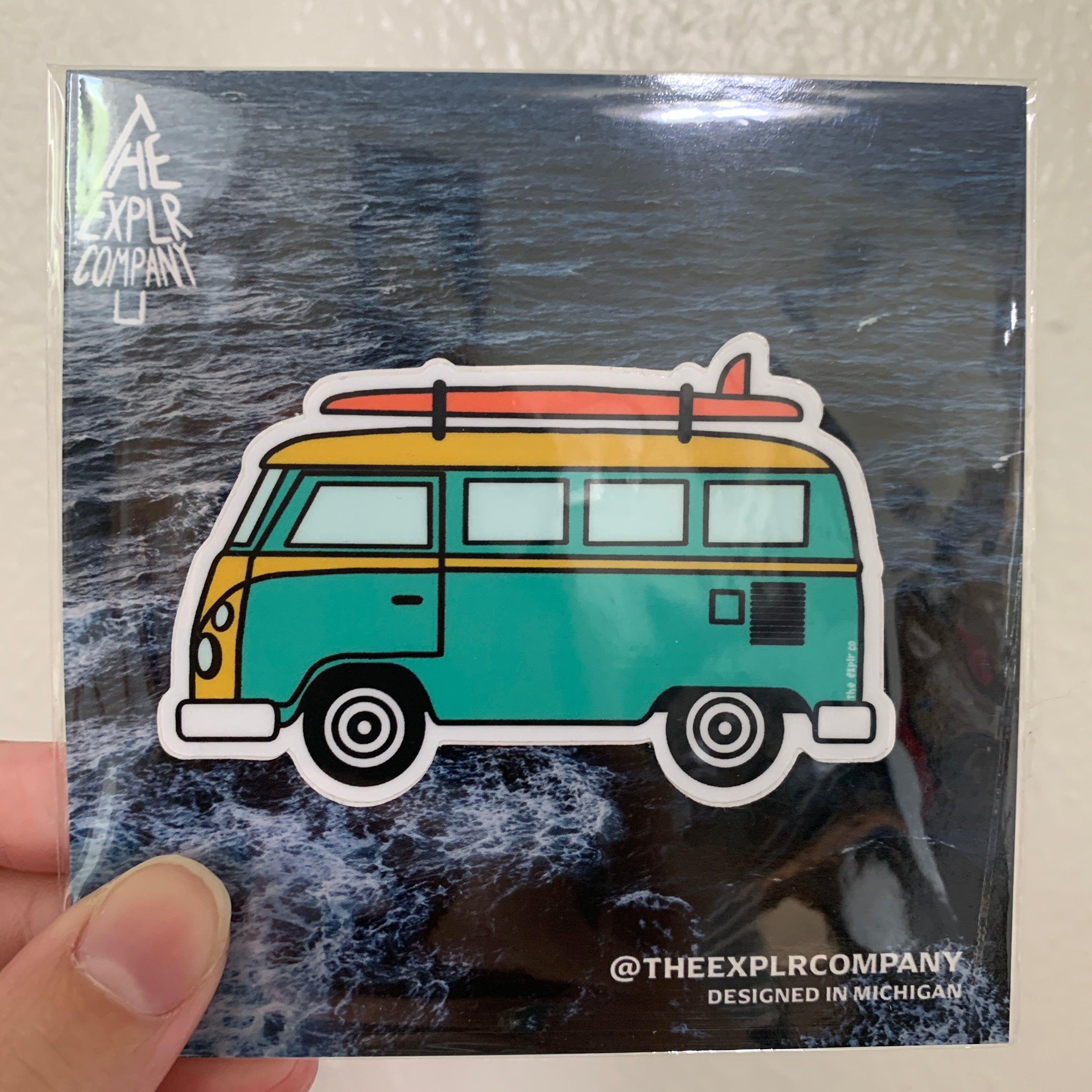 Adventure Van Sticker