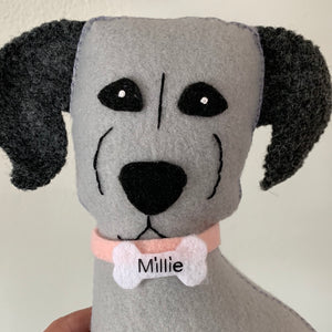 Hand Sewn Millie Stuffed Animal
