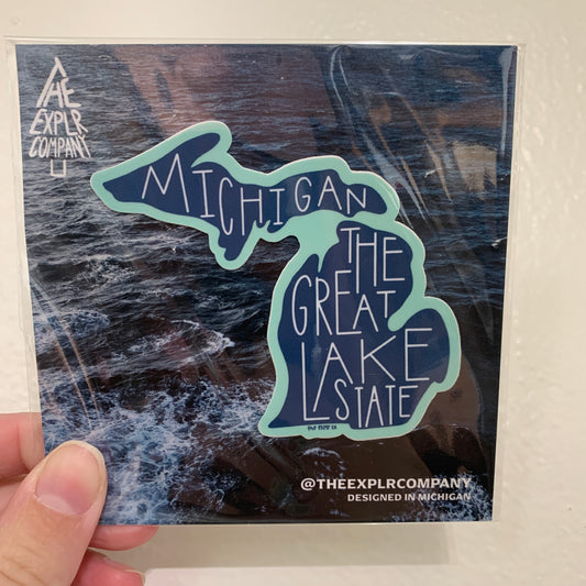 Michigan | The Great Lakes State Sticker