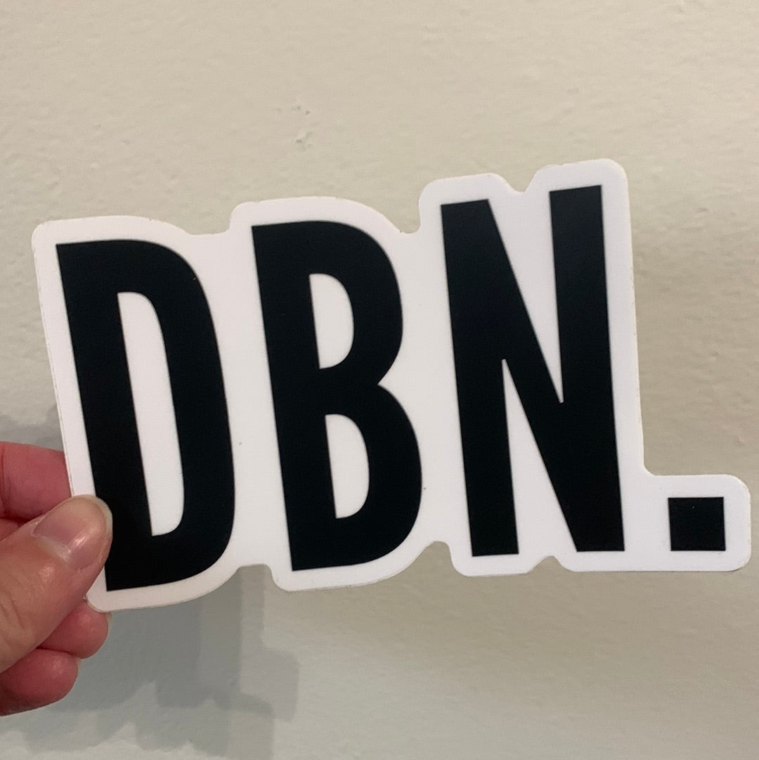 DBN bumper Sticker