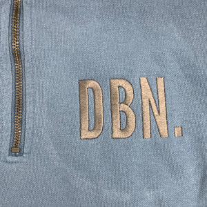 Embroidered Quarter Zip